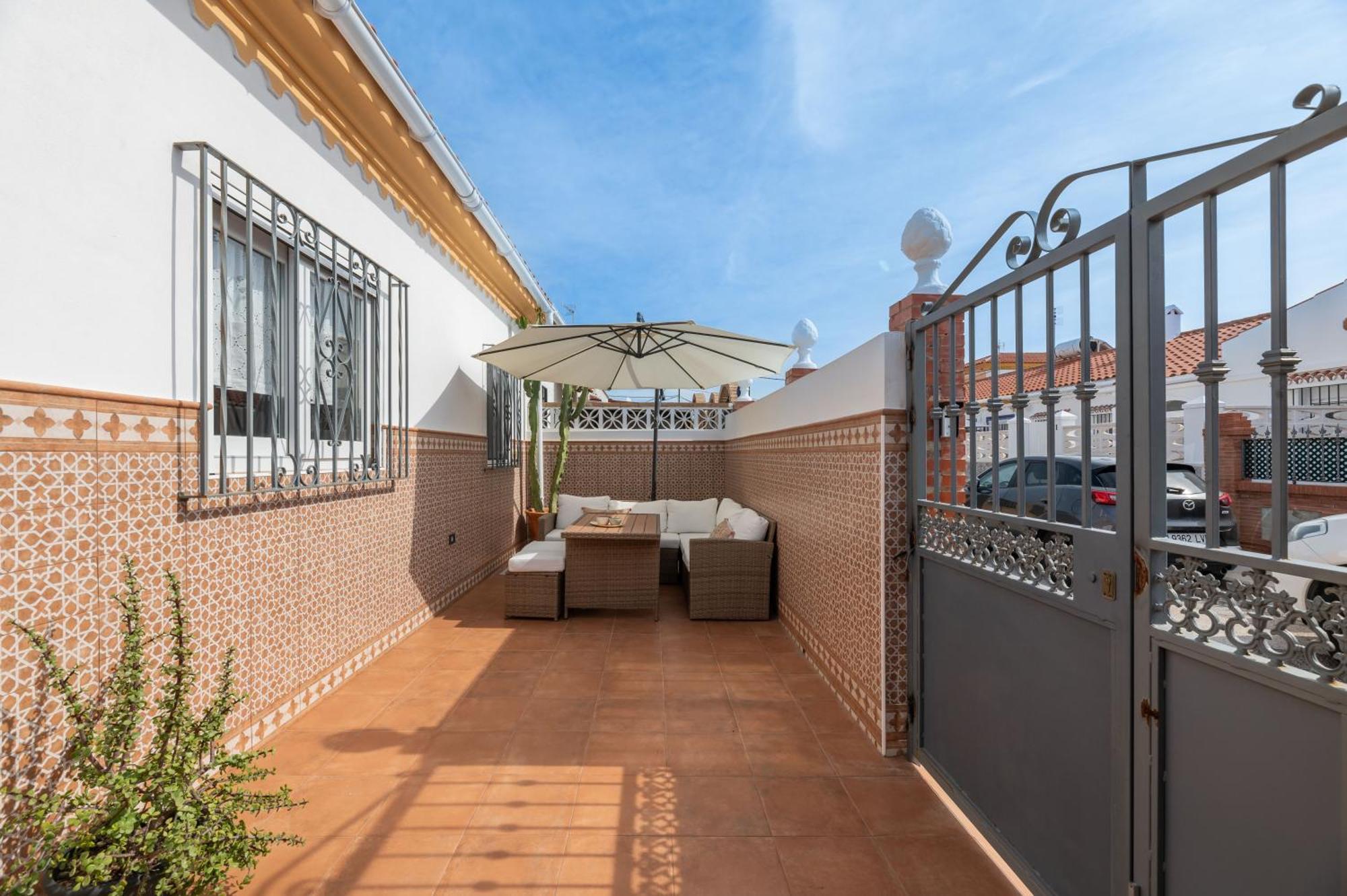 Casa Silvia - Piscina Y Playa Villa Малага Екстериор снимка