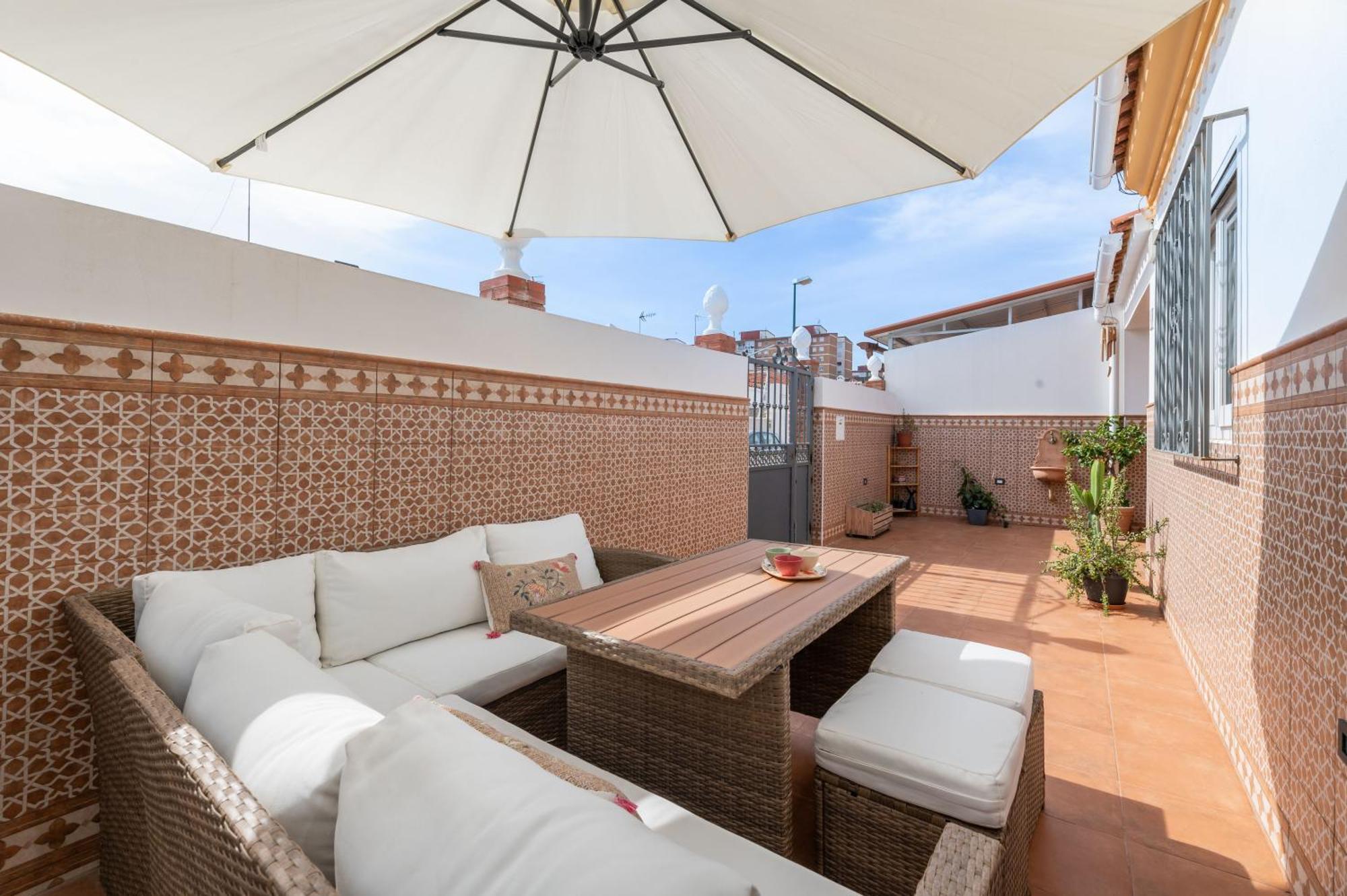 Casa Silvia - Piscina Y Playa Villa Малага Екстериор снимка