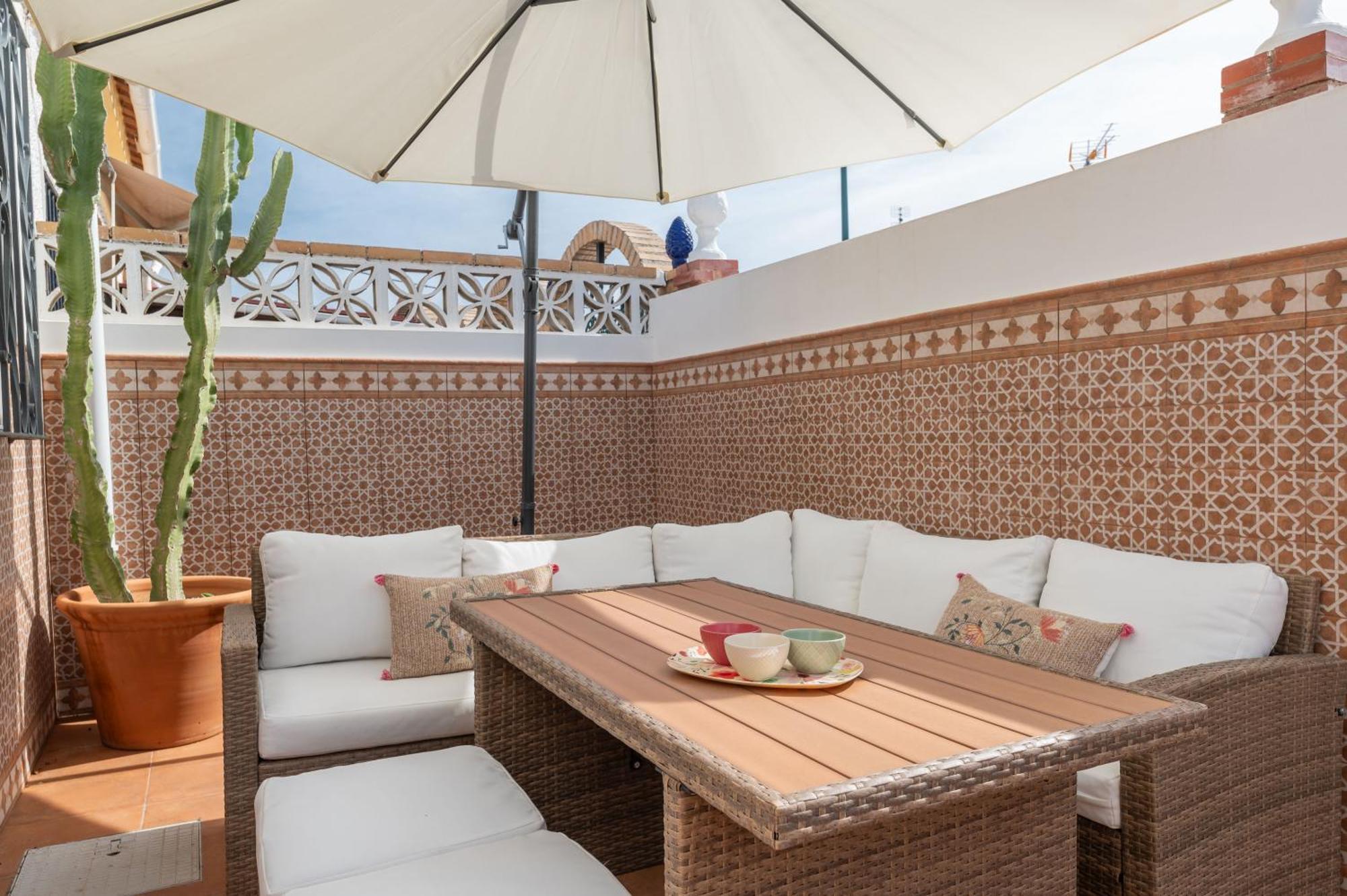 Casa Silvia - Piscina Y Playa Villa Малага Екстериор снимка