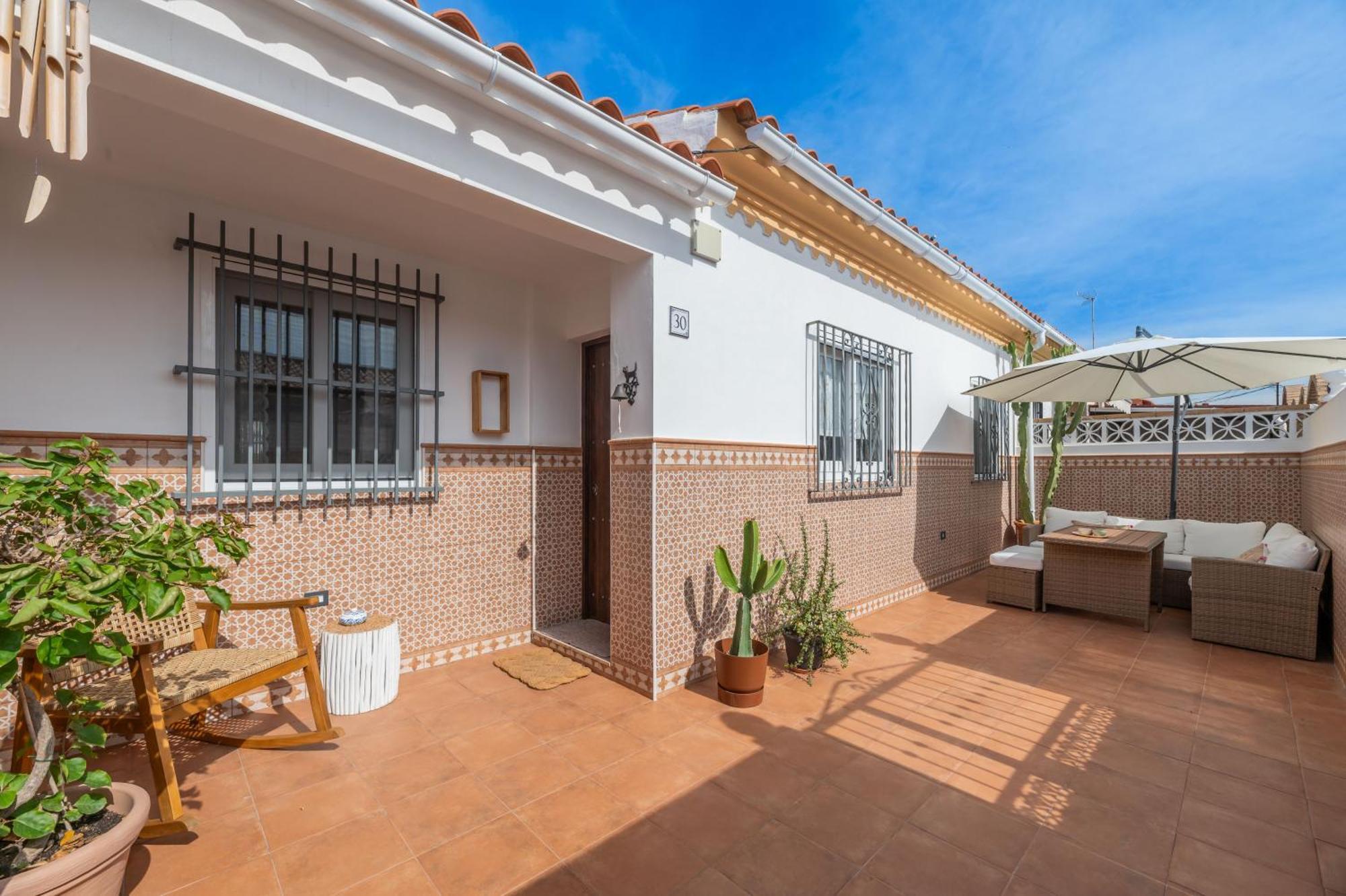 Casa Silvia - Piscina Y Playa Villa Малага Екстериор снимка